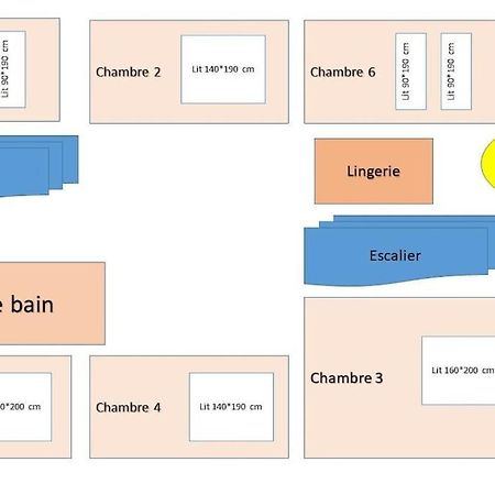 Ferme De Chenezeau - 15 Personnes , 7 Chambres ジェラールメ エクステリア 写真